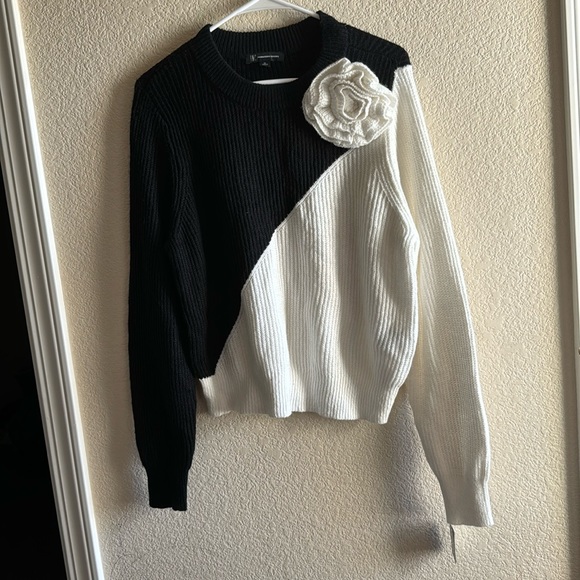 INC International Concepts Sweaters - INC two tone sweater